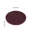 uxcell 5 Inch Scrubber Scouring Pads Drill Scuffing Disc Hoop and Loop Surface Conditioning Disc 6pcs view 2