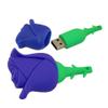 128GB Rose Shape USB Flash Drives Pen Drive Memoria Flash Stick PenDrives USB Flash Disk Thumb Drive U Disk USB Drive USB (Blue) view 1