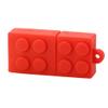 128GB Building Blocks Shape USB Flash Drives Pen Drive Memoria Flash Stick PenDrives USB Flash Disk Thumb Drive U Disk USB Drive USB (Red) view 2