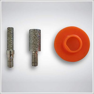 Techniglass The Grinder Mini G Bit Set Includes 1/4", 1/8", Shaft Seal Fits Glastar