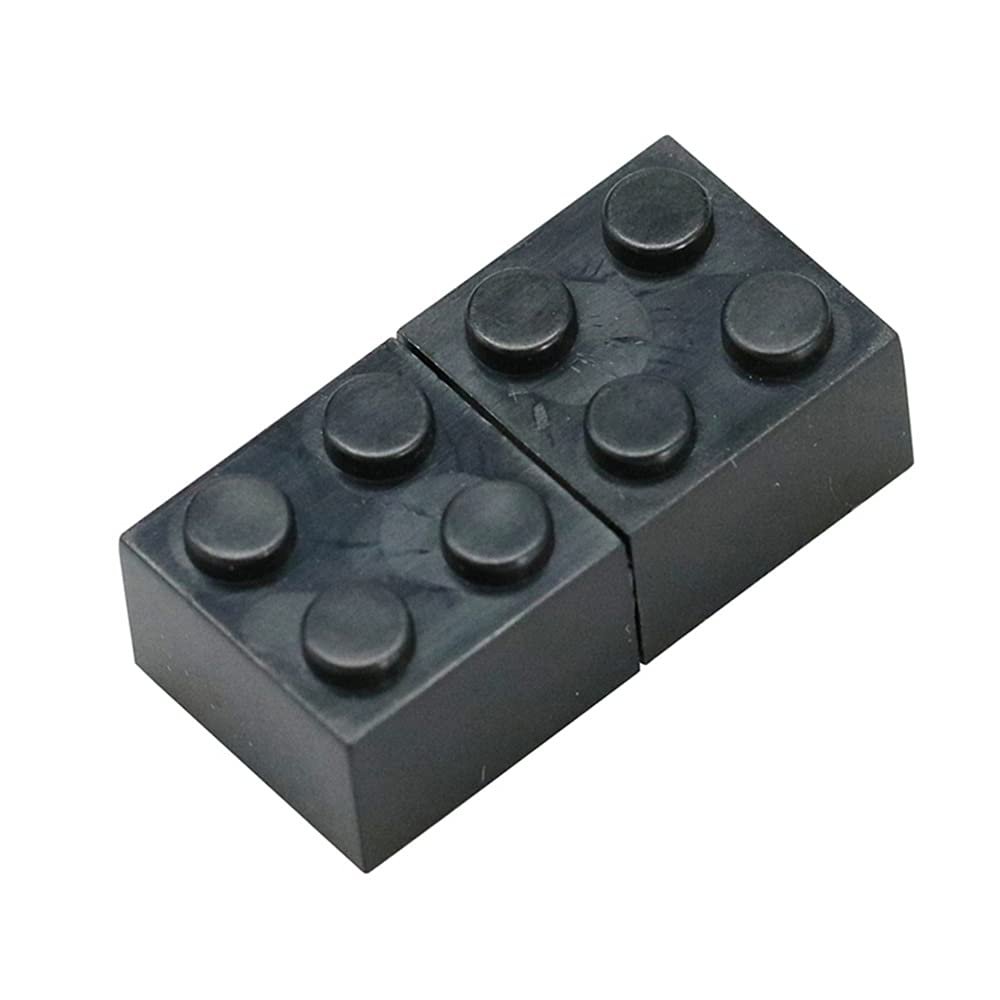 128GB Building Blocks Shape USB 2.0 Flash Drive USB Flash Drive PenDrive Memorias USB Memory Stick USB Drive USB Flash Disk Thumb Drive U Disk Pen Drive USB Stick (Black)