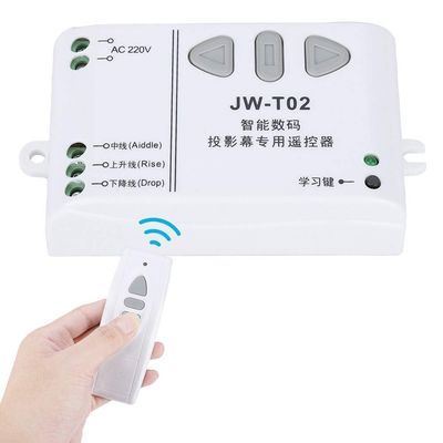 Projector Screen Projection Screen Up Down Reversing Controller with Remote Control(433Mhz)