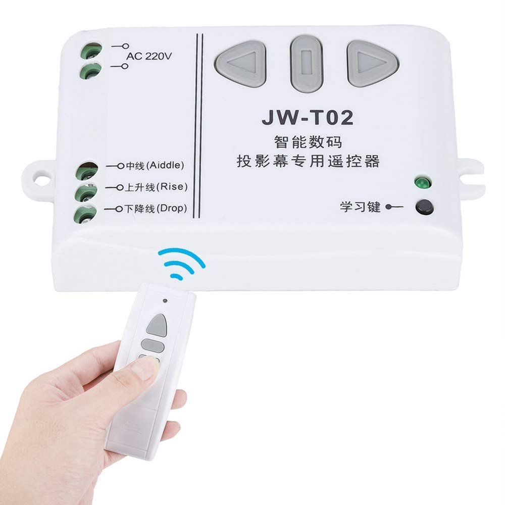 Projector Screen Projection Screen Up Down Reversing Controller with Remote Control(433Mhz)