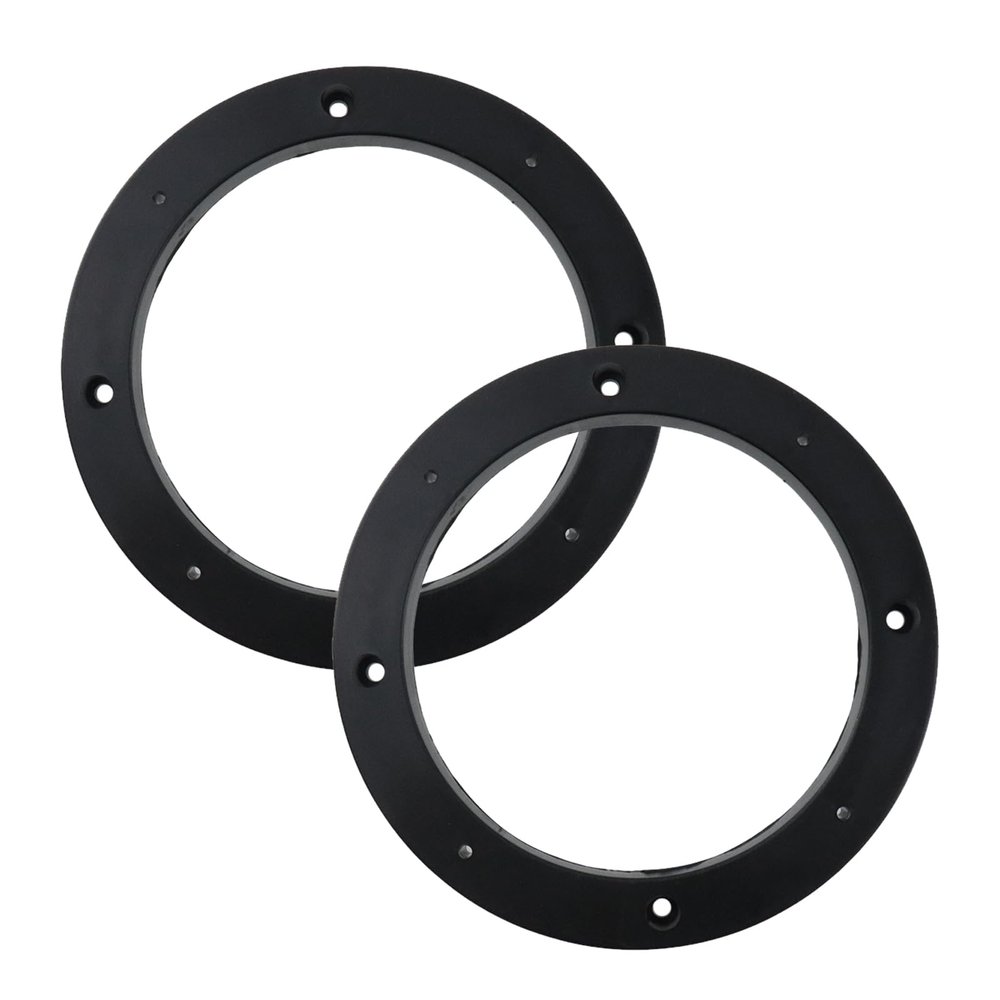 AUTUT Speaker Spacer,5 Inch ABS Ring Spacer Speaker Grill Subwoofer Spacer Adapter for Auto Car, 13mm Depth,Pack of 2