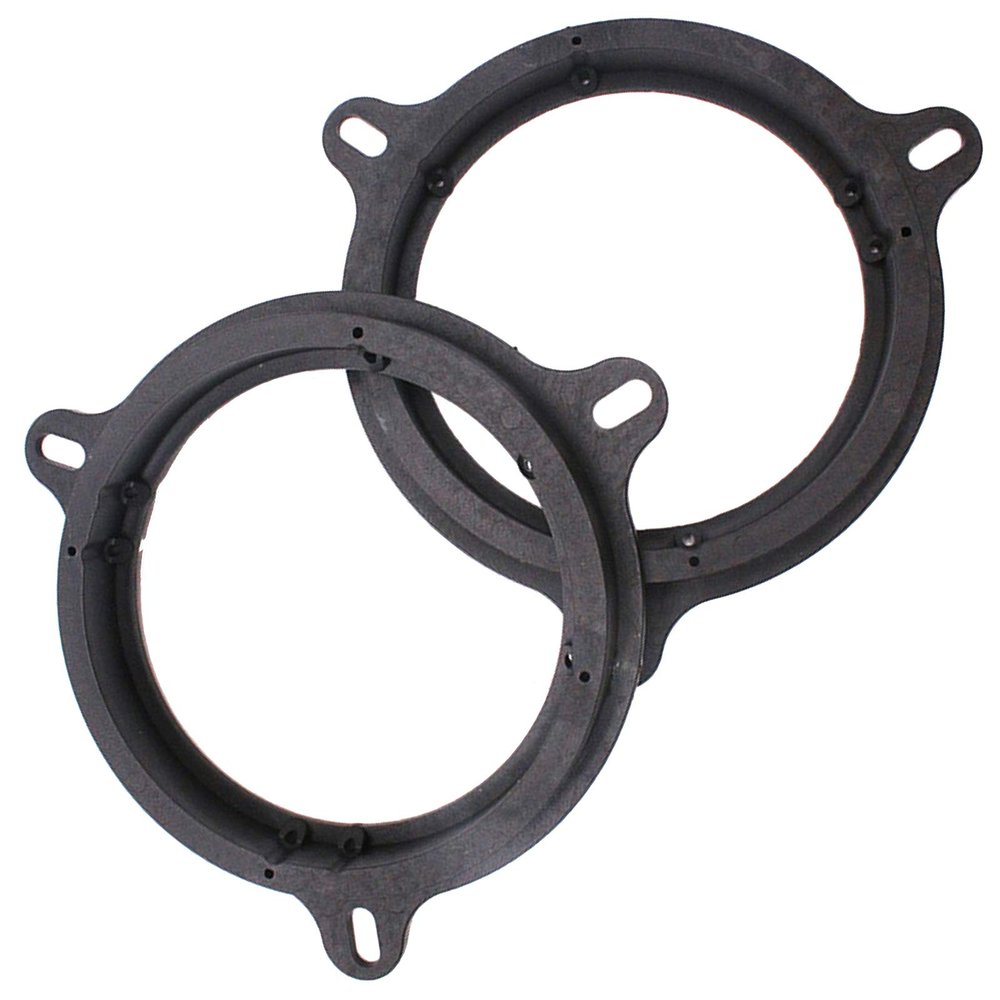 AUTUT 2Pcs 6.5-Inch Dia Car Speaker Spacer Ring Adapter 20mm Depth Bracket Extender Accessory Compatible with Nissan TEANA LIVINA TIIDA SYLPHY if Applicable