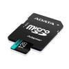 ADATA Premier Pro 128GB MicroSDXC UHS-I U3 V30 Class 10 A2 MircoSD Memory Card with Adapter AUSDX128GUI3V30SA2-RA1 view 3