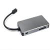 Micro SATA Cables Type C to SD-TIF with 2 X USB 3.0 and PD Dongle Metal Shell view 1