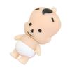 128GB Baby Shape Flash Drive USB Flash Drive Memory Stick Thum Drive USB Drive USB Flash Disk U Disk Pen Drive USB Disk Flash Memory External Storage USB Stick PenDrive (White) view 2