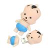 128GB Baby Shape Flash Drive USB Flash Drive Memory Stick Thum Drive USB Drive USB Flash Disk U Disk Pen Drive USB Disk Flash Memory External Storage USB Stick PenDrive (Blue) view 1