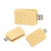 64GB Biscuits Shape USB Flash Drives Pen Drive Memoria Flash Stick PenDrives USB Flash Disk Thumb Drive U Disk USB Drive USB 2.0 Pen Drive PenDrive (Yellow) view 1