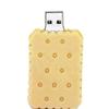 64GB Biscuits Shape USB Flash Drives Pen Drive Memoria Flash Stick PenDrives USB Flash Disk Thumb Drive U Disk USB Drive USB 2.0 Pen Drive PenDrive (Yellow) view 2