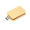64GB Biscuits Shape USB Flash Drives Pen Drive Memoria Flash Stick PenDrives USB Flash Disk Thumb Drive U Disk USB Drive USB 2.0 Pen Drive PenDrive (Yellow) view 4