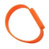 128GB Bracelet Shape Flash Drive USB 2.0 Flash Drive Memory Stick Thum Drive USB Drive USB Flash Disk U Disk Pen Drive USB Disk Flash Memory External Storage USB Stick PenDrive (Orange) view 2