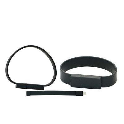 128GB Bracelet Shape Flash Drive USB 2.0 Flash Drive Memory Stick Thum Drive USB Drive USB Flash Disk U Disk Pen Drive USB Disk Flash Memory External Storage USB Stick PenDrive (Black)