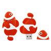 128GB Fish Shape USB Flash Drives Pen Drive Memoria Flash Stick PenDrives USB Flash Disk Thumb Drive U Disk USB Drive USB 2.0 Pen Drive PenDrive (Red) view 1