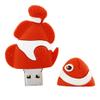 128GB Fish Shape USB Flash Drives Pen Drive Memoria Flash Stick PenDrives USB Flash Disk Thumb Drive U Disk USB Drive USB 2.0 Pen Drive PenDrive (Red) view 4