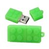 16GB Building Blocks Shape USB Flash Drives Pen Drive Memoria Flash Stick PenDrives USB Flash Disk Thumb Drive U Disk USB Drive USB (Green)