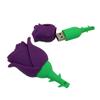 128GB Rose Shape USB Flash Drives Pen Drive Memoria Flash Stick PenDrives USB Flash Disk Thumb Drive U Disk USB Drive USB (Purple) view 1