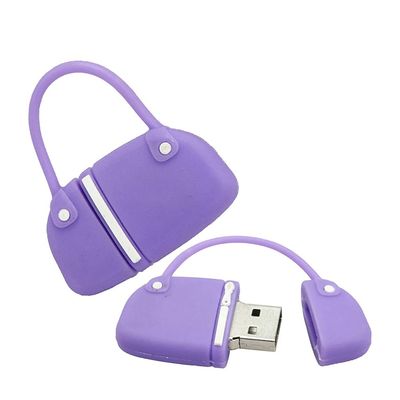 128GB Bag Shape USB Flash Drives Pen Drive Memoria Flash Stick PenDrives USB Flash Disk Thumb Drive U Disk USB Drive USB 2.0 Pen Drive PenDrive (Purple)