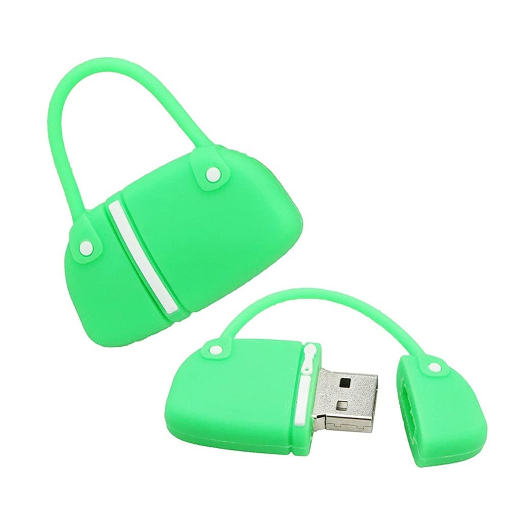 128GB Bag Shape USB Flash Drives Pen Drive Memoria Flash Stick PenDrives USB Flash Disk Thumb Drive U Disk USB Drive USB 2.0 Pen Drive PenDrive (Green)