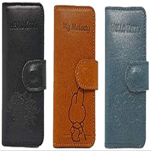 SUNLINE SKT-1964 Tochigi Leather iPhone XR Case, My Melody Back, Black