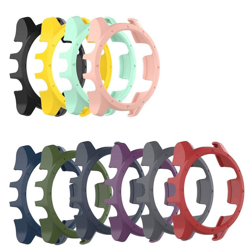 SplenSun Compatible with Garmin Forerunner 935,945 Running Watch Case, Bezel Protectors Designed for FR 935 / FR 945 Covers PC Plated Bumper(10 Colors in a Pack)