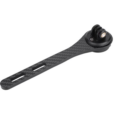 VGEBY1 Bike Computer Holder, Carbon Fiber Bike Handlebar Mount Holder Extension Bracket for Garmin Bryton (for Garmin)