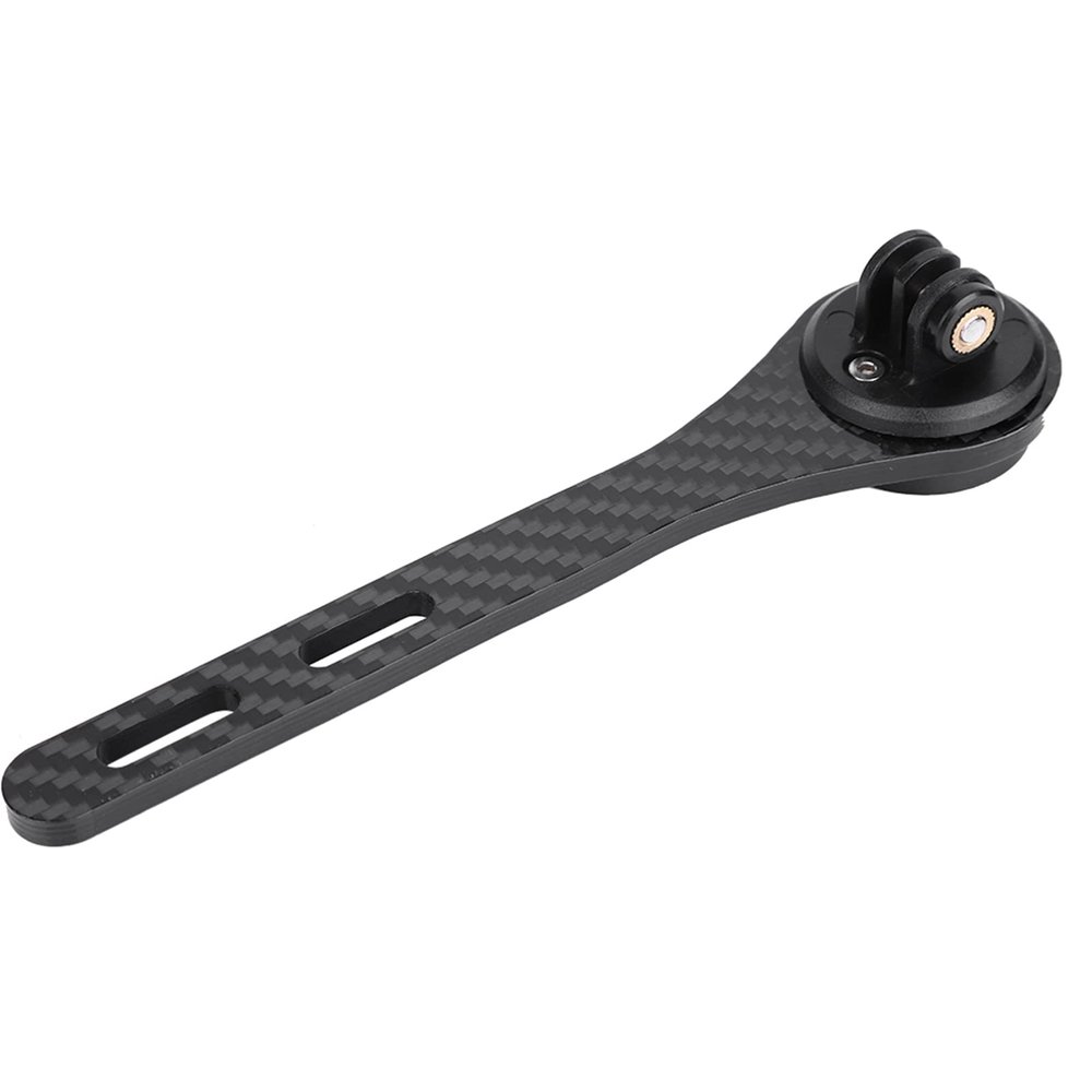 VGEBY1 Bike Computer Holder, Carbon Fiber Bike Handlebar Mount Holder Extension Bracket for Garmin Bryton (for Garmin)