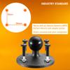 iBOLT Round AMPS Adapter Plate 25mm / 1" Composite view 3
