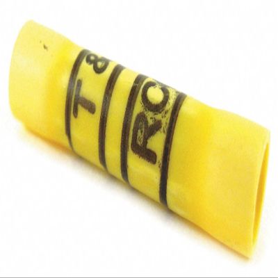 2RC10X, Splice Terminal 10-12AWG Copper Yellow 33.27mm Electro Tin (50 Items)