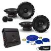 Alpine Type-S Speaker and Amp Bundle 6.5" S-S65C Component Set S-S65 Coaxials with S-A32F Amplifier view 1