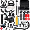 Suptig Accessories Kit Compatible for Gopro Hero 13/Hero12/11/10/9/8/7/6/5/4/3/3+/2/Session gopro Max2 Gopro Fusion DJI Action 5 pro/5/4/3, Insta360 X5/X4, AKASO Action Camera Accessories view 1