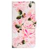 Bcov Case for iPod Touch 7/iPod Touch 6,Bcov Pink Rose Flowers Wallet Flip Leather Cover Case with Credit Card ID Card Slot Holder Kickstand for iPod Touch 7/6/5 view 2