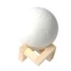 ZAMTAC Rechargeable 3D Print Earth Lamp Moon Night Lights Abajur LED Touch Sensor Tap Earth Light for Bedroom Home Decor - (Size: M) view 1