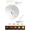 ZAMTAC Rechargeable 3D Print Earth Lamp Moon Night Lights Abajur LED Touch Sensor Tap Earth Light for Bedroom Home Decor - (Size: M) view 3
