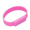 16GB Bracelet Shape Flash Drive USB 2.0 Flash Drive Memory Stick Thum Drive USB Drive USB Flash Disk U Disk Pen Drive USB Disk Flash Memory External Storage USB Stick PenDrive (Pink) view 2