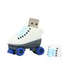 16GB Roller Skates Shape Flash Drive USB Flash Drive Memory Stick Thum Drive USB Drive USB Flash Disk U Disk Pen Drive USB Disk Flash Memory External Storage USB Stick PenDrive (Blue) view 3
