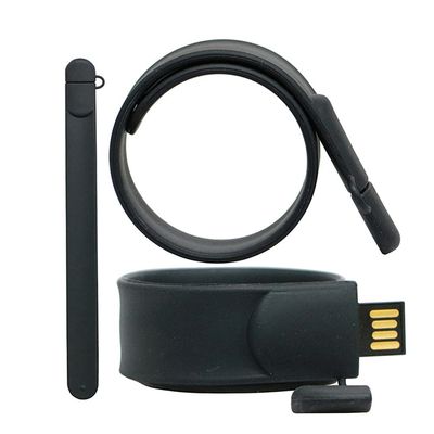 128GB Bracelet Shape Flash Drive USB Flash Drive Memory Stick Thum Drive USB Drive USB Flash Disk U Disk Pen Drive USB Disk Flash Memory External Storage USB Stick PenDrive (Black)