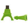 16GB Eiffel Tower Shape Memory Stick USB Stick USB Flash Drive USB Flash Disk USB Drive PenDrive U Disk Thumb Drives PC Laptop Storage USB Disk (Green) view 2