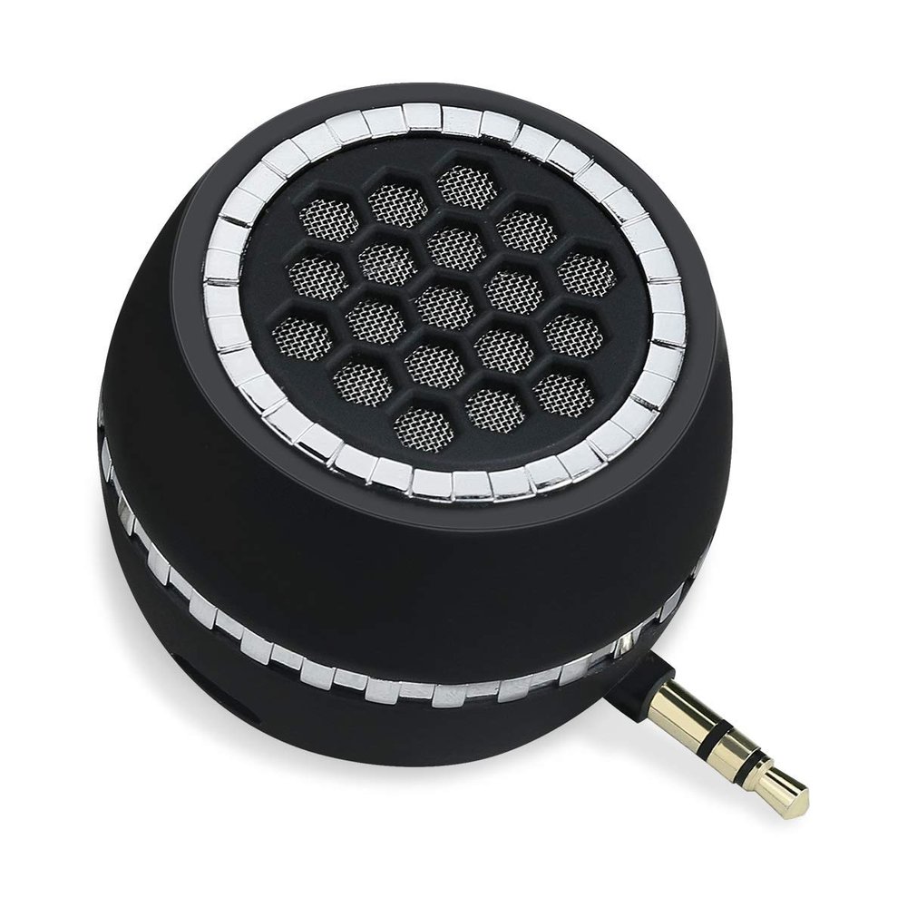 Mini Portable Speaker, 3W Mobile Phone Speaker with Clear Bass, 3.5mm AUX Interface, Plug and Play for iPhone, Smartphone, IPad, Computer