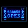 160008 Barber Open Poles Haircut Hairdresser Trendy Hair Display LED Light Neon Sign view 1