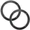 AUTUT Speaker Spacer,6.5 Inch ABS Ring Spacer Speaker Grill Subwoofer Spacer Adapter for Auto Car, 14mm Depth,Pack of 2 view 1