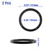 AUTUT Speaker Spacer,6.5 Inch ABS Ring Spacer Speaker Grill Subwoofer Spacer Adapter for Auto Car, 14mm Depth,Pack of 2 view 2
