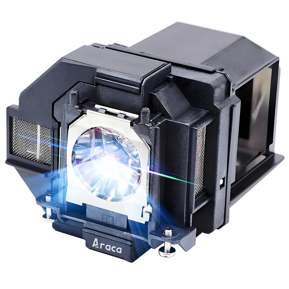 Araca ELPLP96 with Housing Replacement Projector Bulb for Epson VS250 VS355 EX5260 VS350 EB-S41 EH-TW650 TW610 TW5650 TW5600 X05 S05 U05 2042 2247U 2142W W05 990U U42 Economical Lamp