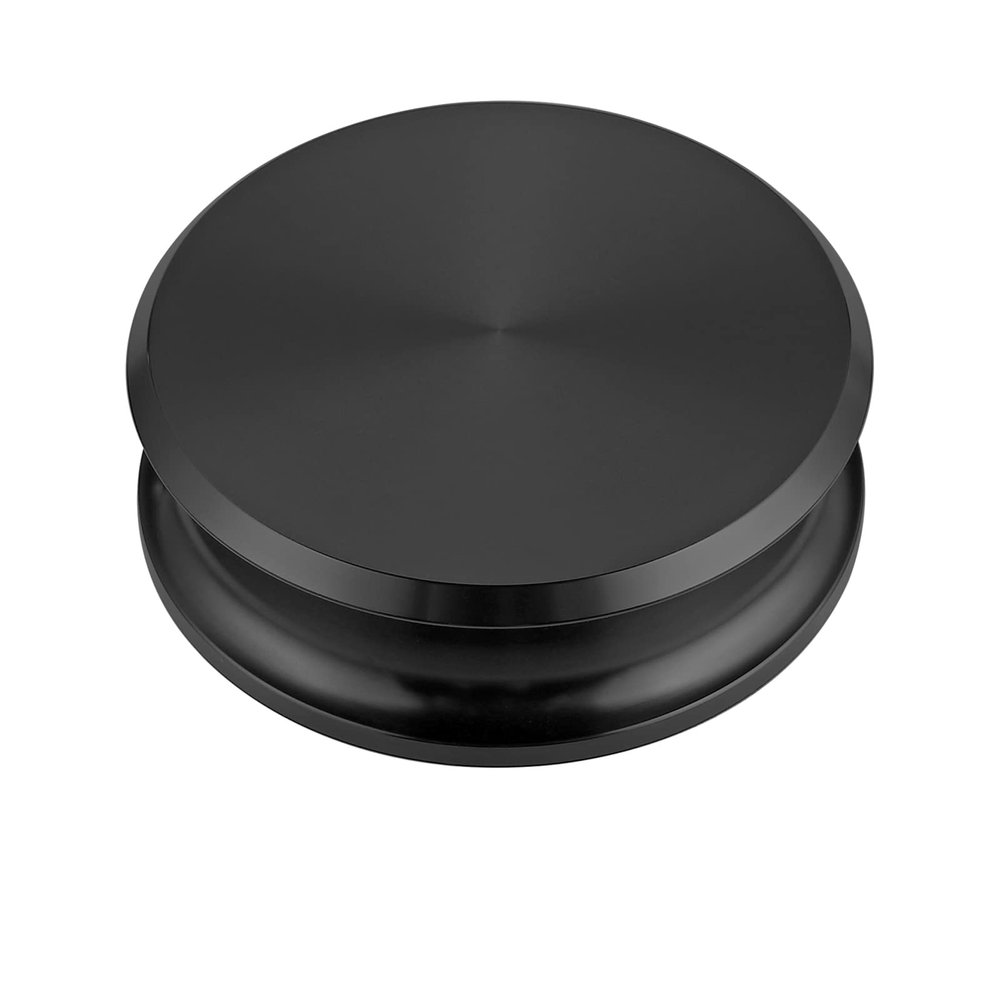 Neoteck Record Weight Stabilizer with Bubble Level 11oz Premium Aluminum Vinyl Record Stabilizer-Low Profile to Fits Under Dust Cover of Turntable Vinyl Disc LP Record Player for Vibration Balanced