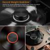 Neoteck Record Weight Stabilizer with Bubble Level 11oz Premium Aluminum Vinyl Record Stabilizer-Low Profile to Fits Under Dust Cover of Turntable Vinyl Disc LP Record Player for Vibration Balanced view 2