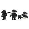 4GB Ninja Shape USB Flash Drive USB Drive USB Stick USB Flash Disk USB Disk Thumb Drive Pen Drive U Disk PenDrive Memory Stick External Storage Flash Memory USB Storage USB 2.0 Stick (Black) view 1