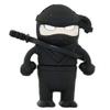 4GB Ninja Shape USB Flash Drive USB Drive USB Stick USB Flash Disk USB Disk Thumb Drive Pen Drive U Disk PenDrive Memory Stick External Storage Flash Memory USB Storage USB 2.0 Stick (Black) view 3