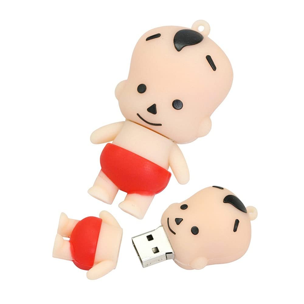16GB Baby Shape Flash Drive USB Flash Drive Memory Stick Thum Drive USB Drive USB Flash Disk U Disk Pen Drive USB Disk Flash Memory External Storage USB Stick PenDrive (Red)