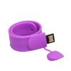 128GB Bracelet Shape Flash Drive USB Flash Drive Memory Stick Thum Drive USB Drive USB Flash Disk U Disk Pen Drive USB Disk Flash Memory External Storage USB Stick PenDrive (Purple) view 4